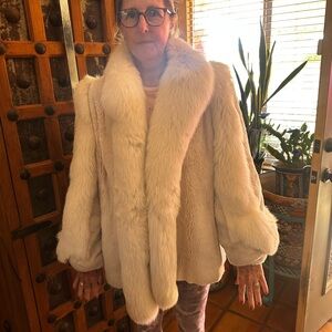 Very Unique Fox Fur Coat